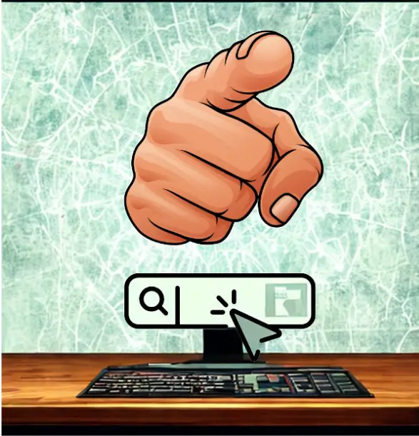 Un dedo clickeando para apuntarse a un curso