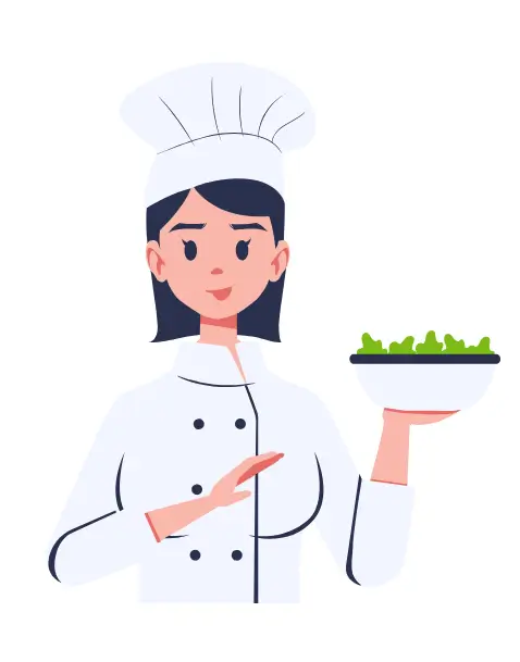 Lucia Gómez como maestra del curso Panes y Masas sin gluten
