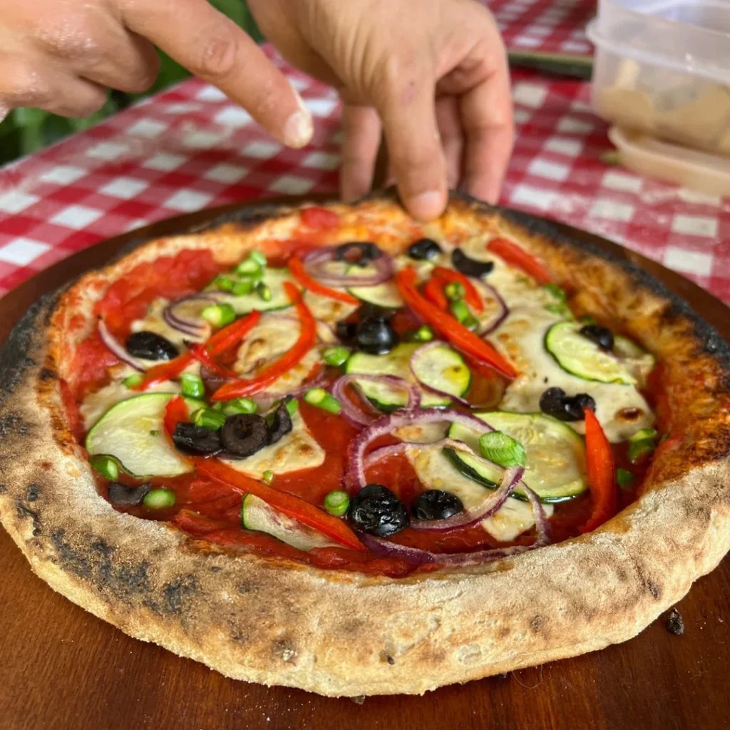 masas sin gluten: pizza