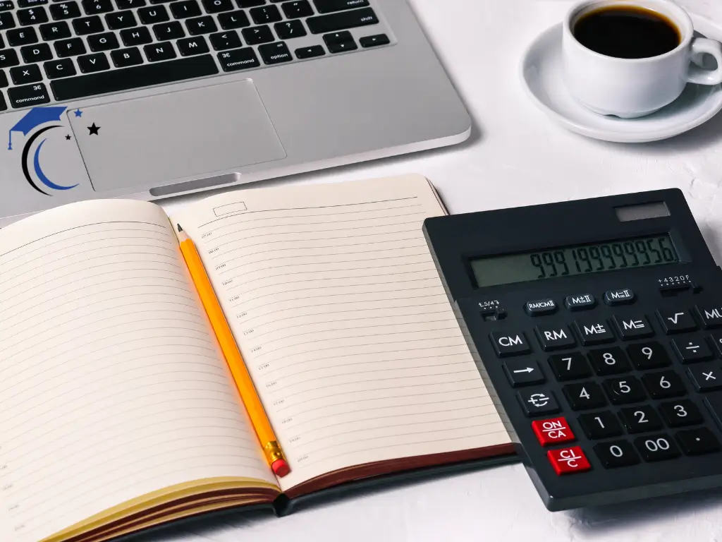 cuaderno de cuentas y calculadora si te interesa la formación online de la Semana de la Inversión